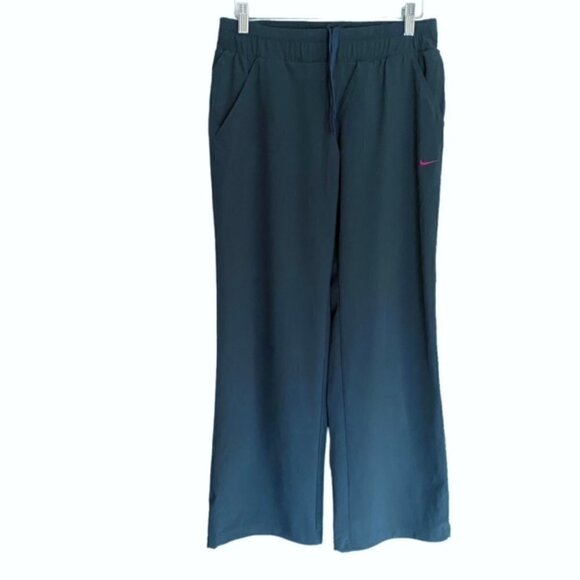 Nike Fit Dry Teal Athletic Pants Medium - Picture 1 of 4